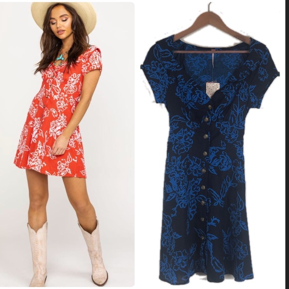 Free People Dresses & Skirts - Free People A Thing Called Love Mini Dress